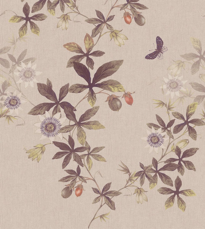 Passiflora Hybrid Mural Wallpaper