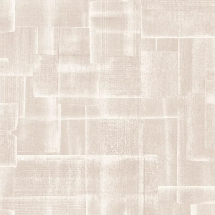 Patch Ginkgo Vinyl Wallpaper - Beige Cream