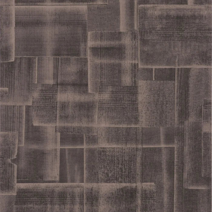 Patch Ginkgo Vinyl Wallpaper - Pitch Black