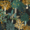 Peradeniya Garden Wallpaper - Black