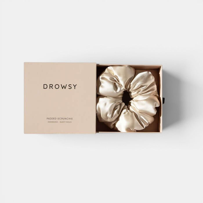 Pillow Scrunchie - Dusty Gold