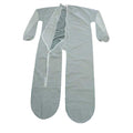 <!016>plastic unionalls with ez load zipper used in funeral service operations, from lynch supply