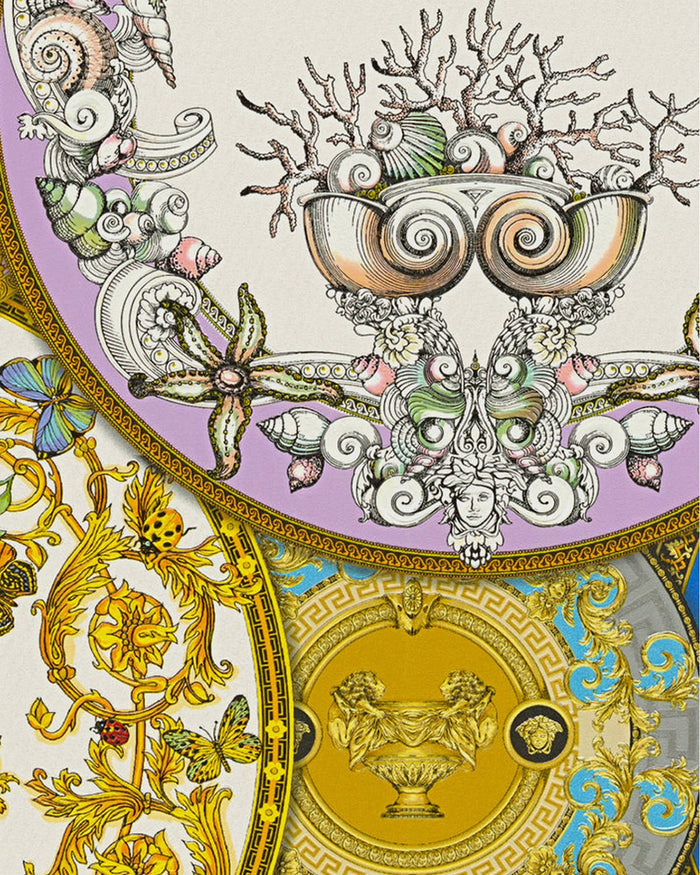 Plates Of Versace Wallpaper (Versace 3 Collection) - Gold