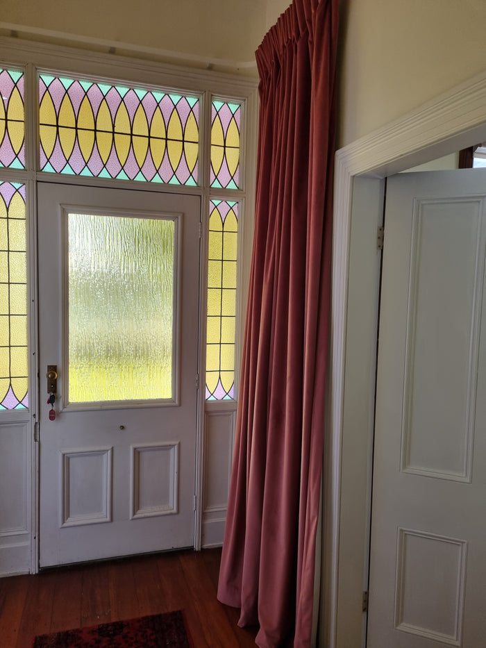 Plush Velvet - Pink Curtains (customers Photo)