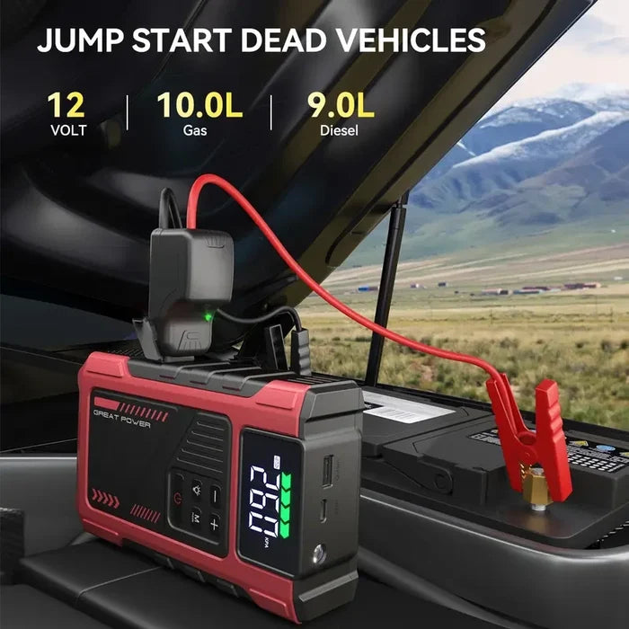 Portable Car Battery Jump Starter