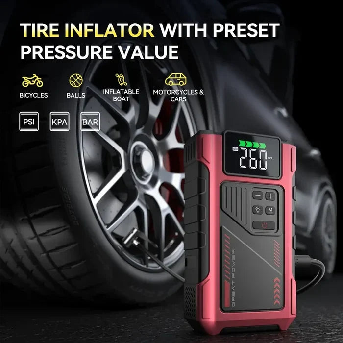 Portable Car Battery Jump Starter