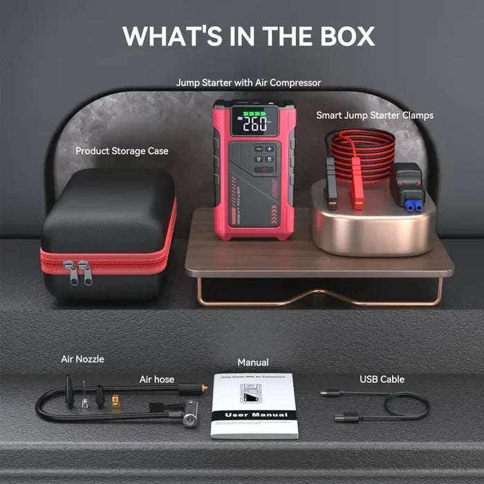 Portable Car Battery Jump Starter