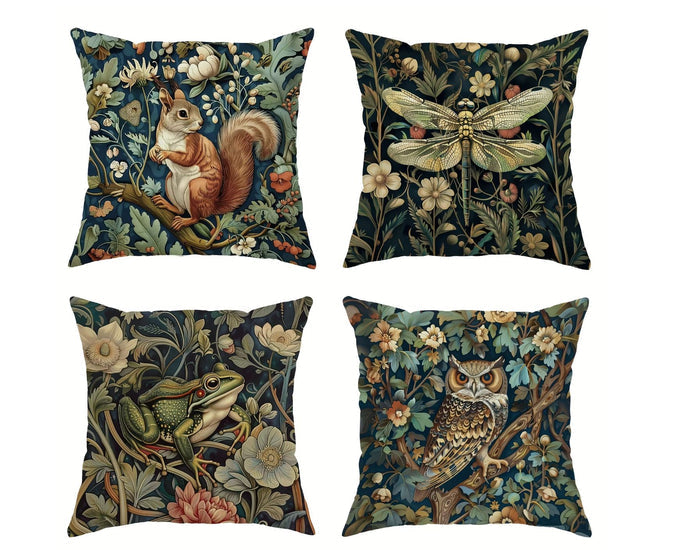 Rabbit Woodland Cushion Covers