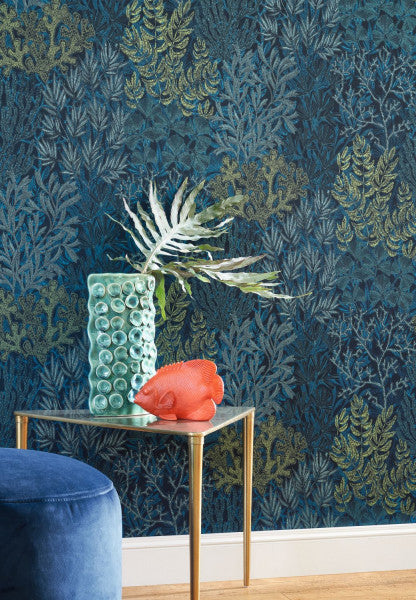 Reef - Under The Sea Wallpaper - Blue