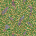 Versace Regal Woodland Wallpaper - Gold/Green