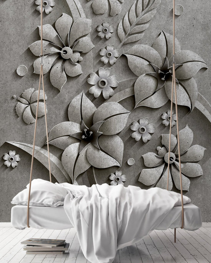 Relief - Custom Sized Wallpaper Mural (per m2)