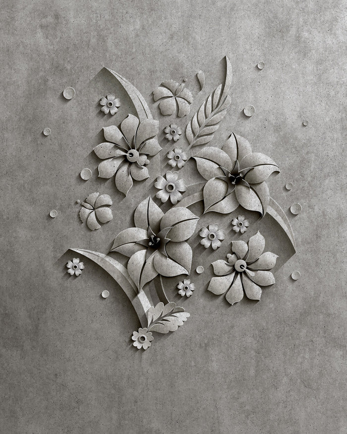 Relief - Custom Sized Wallpaper Mural (per m2)