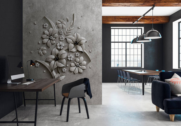 Relief - Custom Sized Wallpaper Mural (per m2)