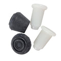 <!026>replacement ferno cot rubber replacement crutch tips used in funeral service operations, from lynch supply