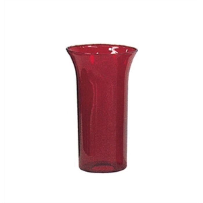 Replacement mortuary glass-ruby open used in funeral service operations, from lynch supply
