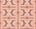 Retro Mesopotamia Wallpaper - Blush