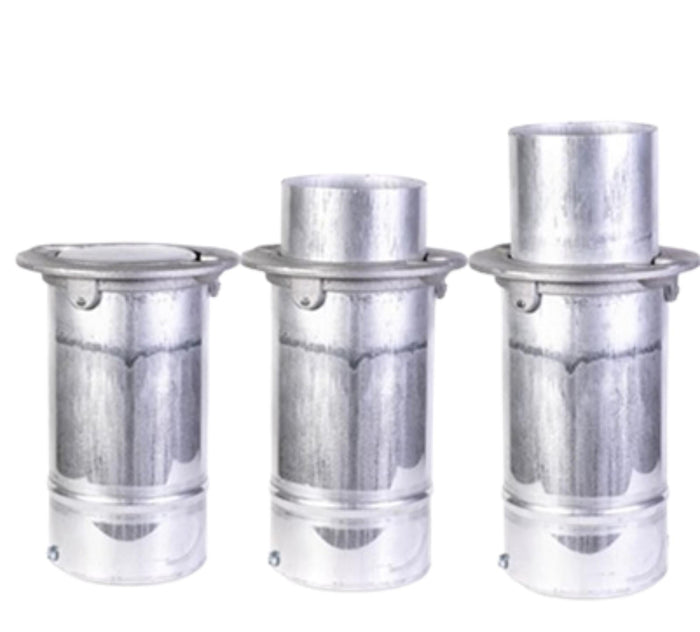 Rex cemetery flush in-ground  flower vases (scratched) used in funeral service operations, from lynch supply