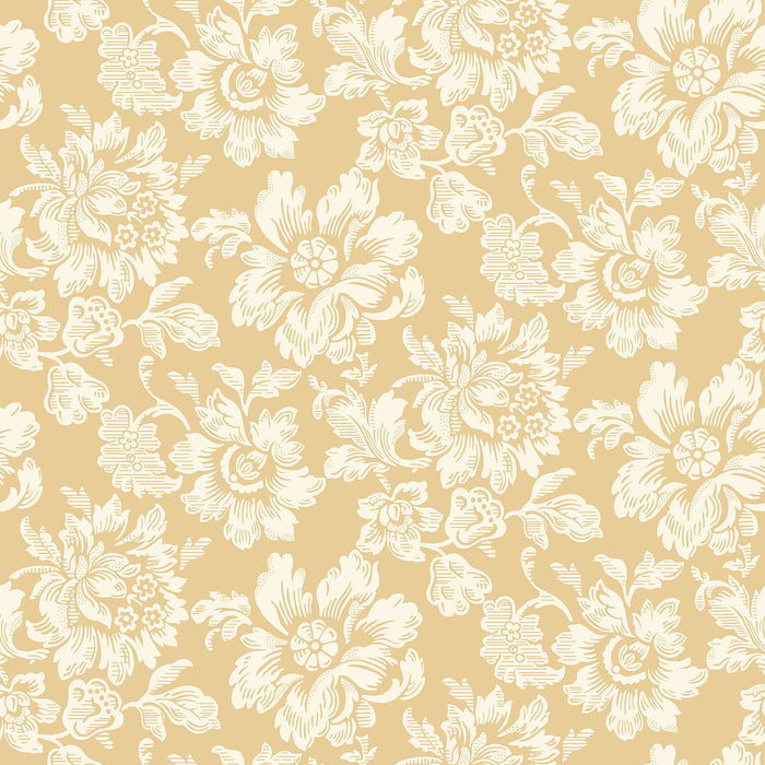 Rococo Wallpaper - Yellow
