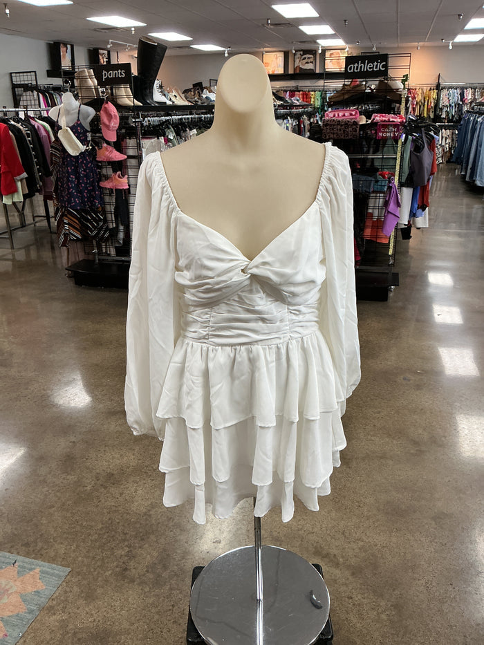 Romper By Entro In White, Size:M
