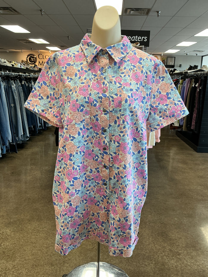 Romper By Storia In Floral Print, Size:M