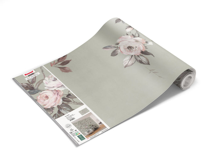 Rosellia Rose - Custom Sized Wallpaper Mural (per m2)