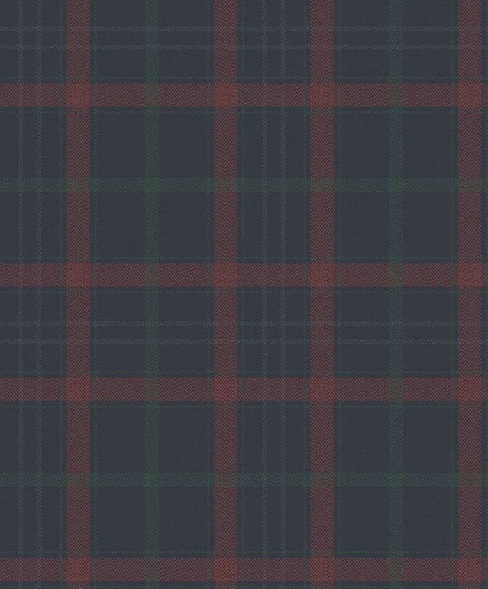 Sample - Check It Out Wallpaper - Cobalt