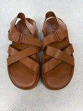 Sandals Flats By Chacos In Tan, Size:8