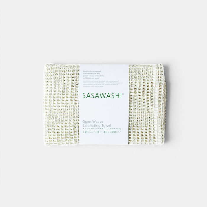 Sasawashi Open Weave Exfoliating Towel