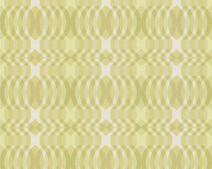 Seeing Double Retro Wallpaper - Citrus