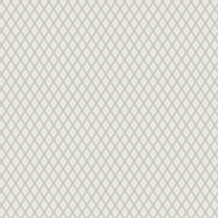 Selma Diamond Wallpaper - Grey