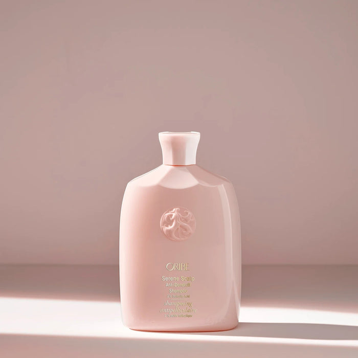 Shop Rescue Spa Oribe Serene Scalp Anti-Dandruff Shampoo with salicylic acid, 250ml bottle.