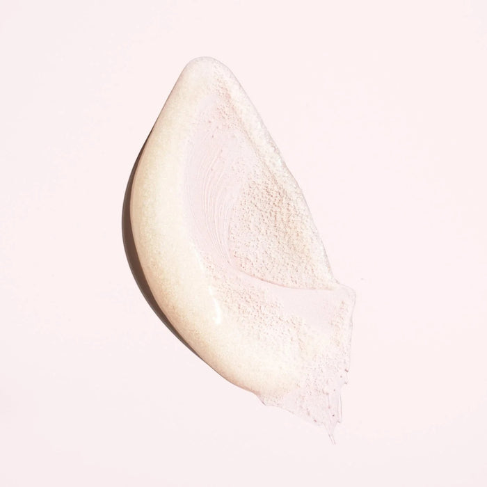 Shop Rescue Spa Serene Scalp Exfoliating Scrub swatch with exfoliating beads and a creamy texture.