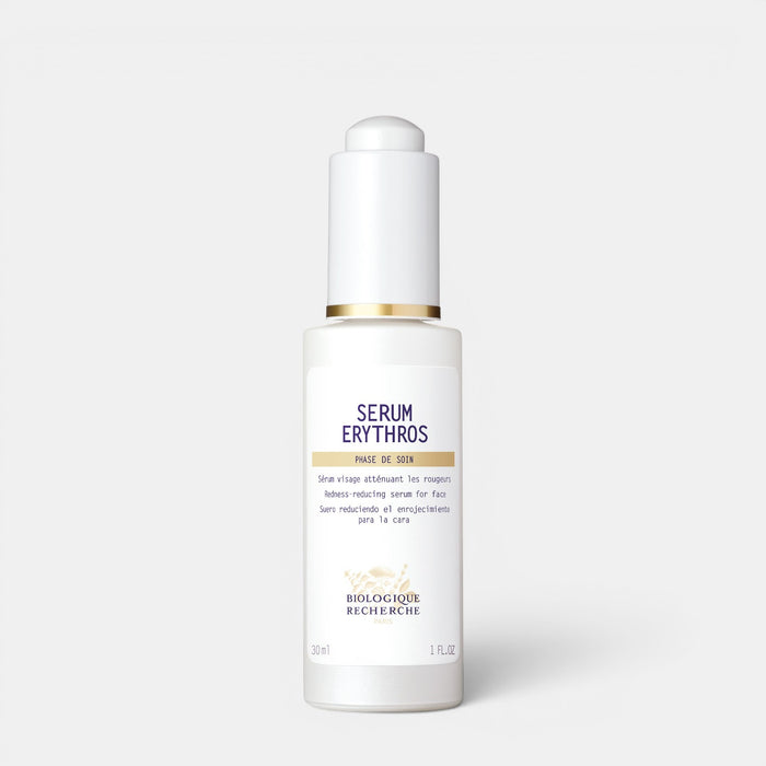 Shop Rescue Spa Biologique Recherche Serum Erythros anti-redness face serum in a 30ml white dropper bottle.