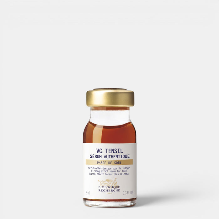 Shop Rescue Spa Biologique Recherche Serum VG Tensil firming botanical face serum in a small glass vial