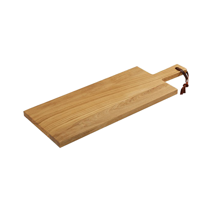 Serving Board with Handle - Oak 58x20.5cm