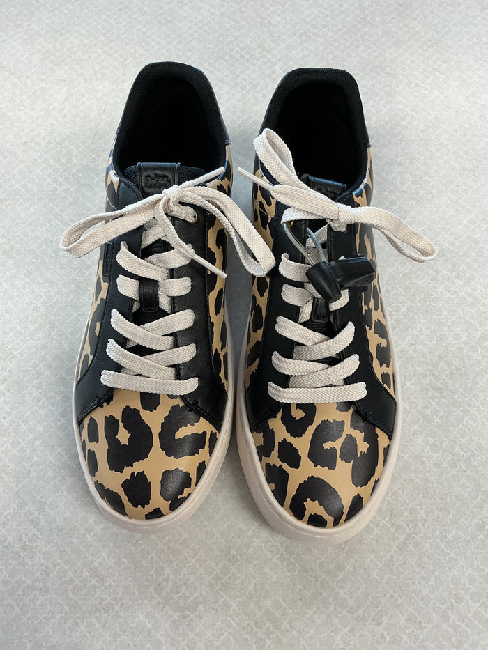 Shoes Designer By Coach In Animal Print, Size:10