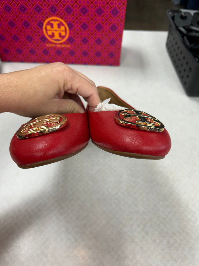 Shoes Designer By Tory Burch In Red, Size:9