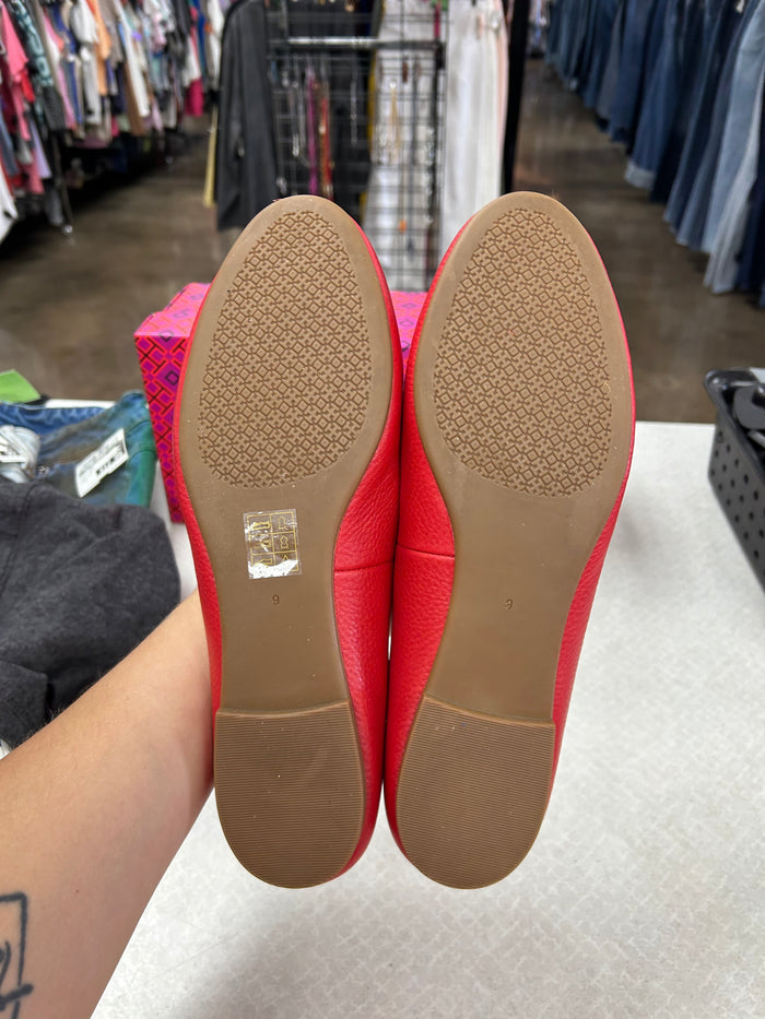 Shoes Designer By Tory Burch In Red, Size:9