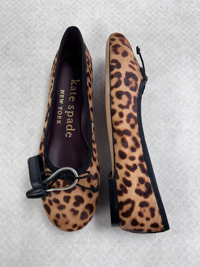 Shoes Designer By Kate Spade In Animal Print, Size:5