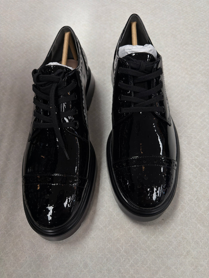 Shoes Designer By Stuart Weitzman In Black, Size:6.5