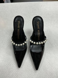 Shoes Designer By Stuart Weitzman In Black, Size:8