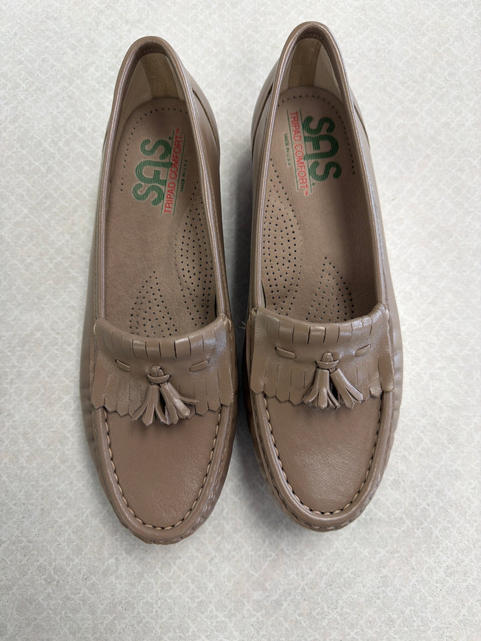 Shoes Flats By Sas In Tan, Size:7