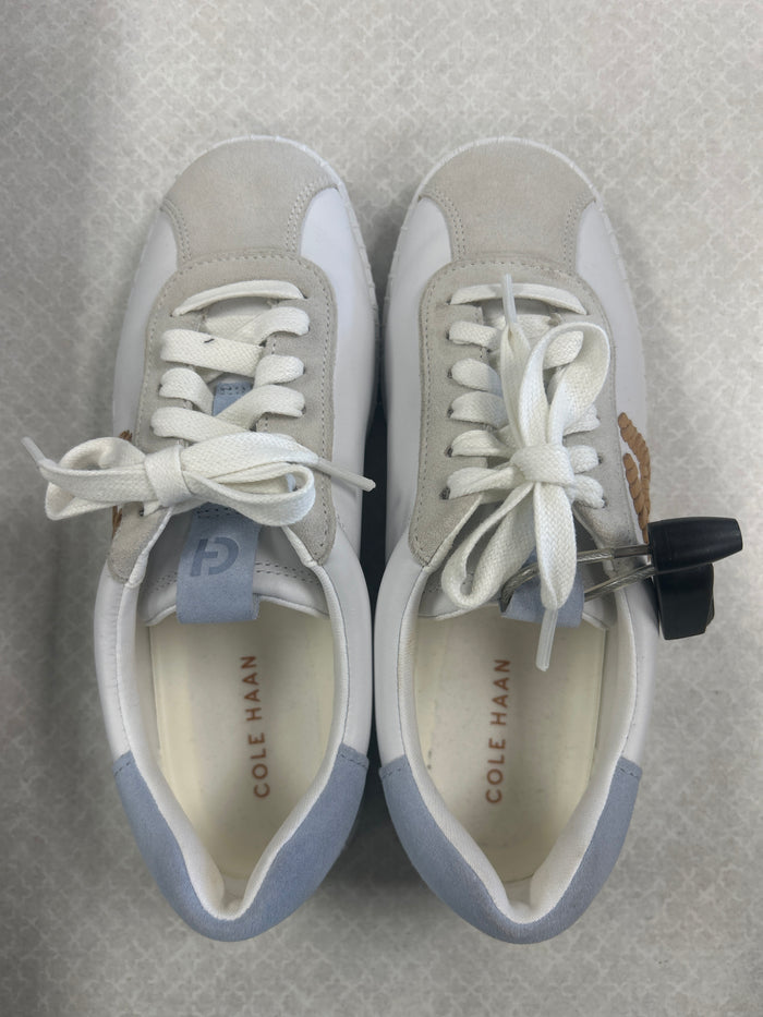 Shoes Sneakers By Cole-Haan In Blue & Tan, Size:6