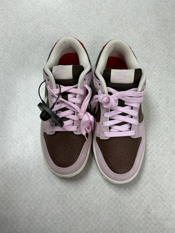 Shoes Sneakers By Nike In Brown & Pink, Size:6.5
