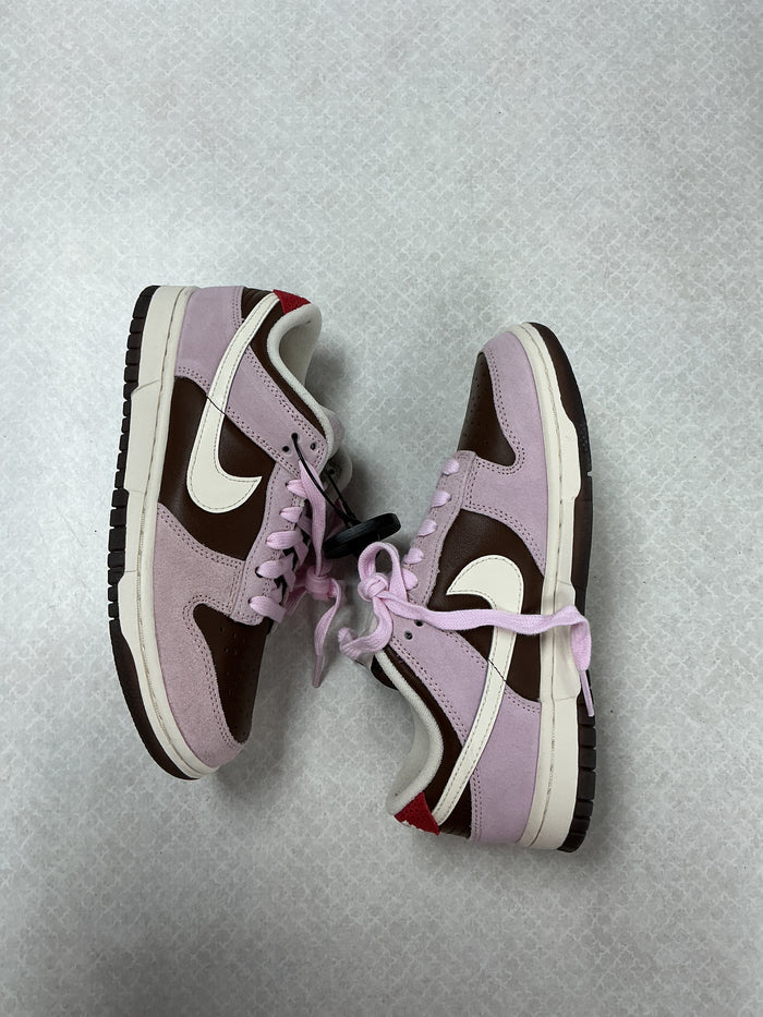 Shoes Sneakers By Nike In Brown & Pink, Size:6.5