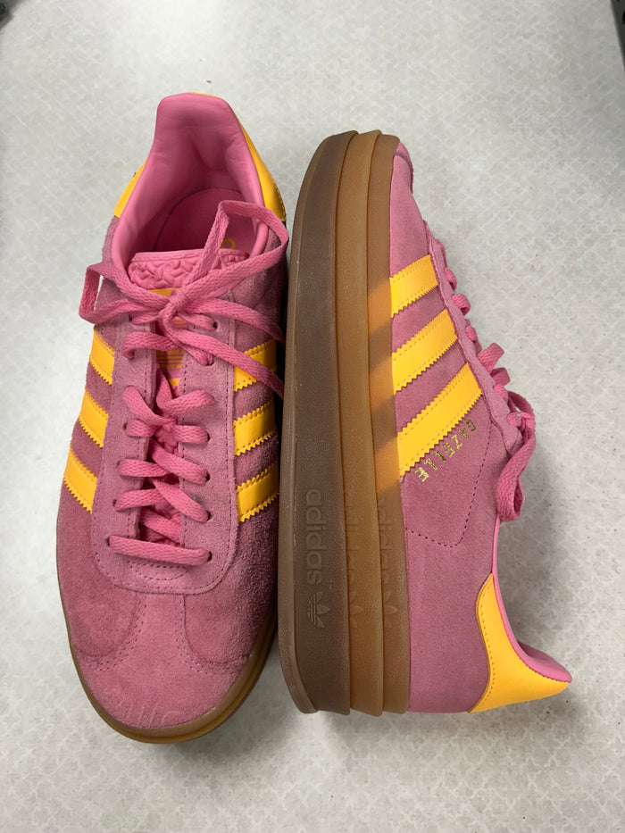 Shoes Sneakers Platform By Adidas In Pink, Size:8.5