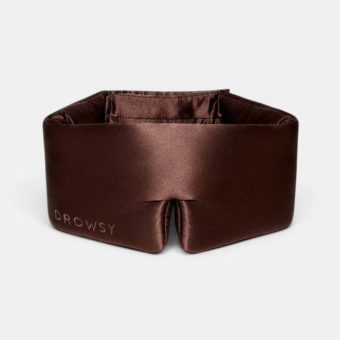 Silk Sleep Eye Mask Cocoa Glow