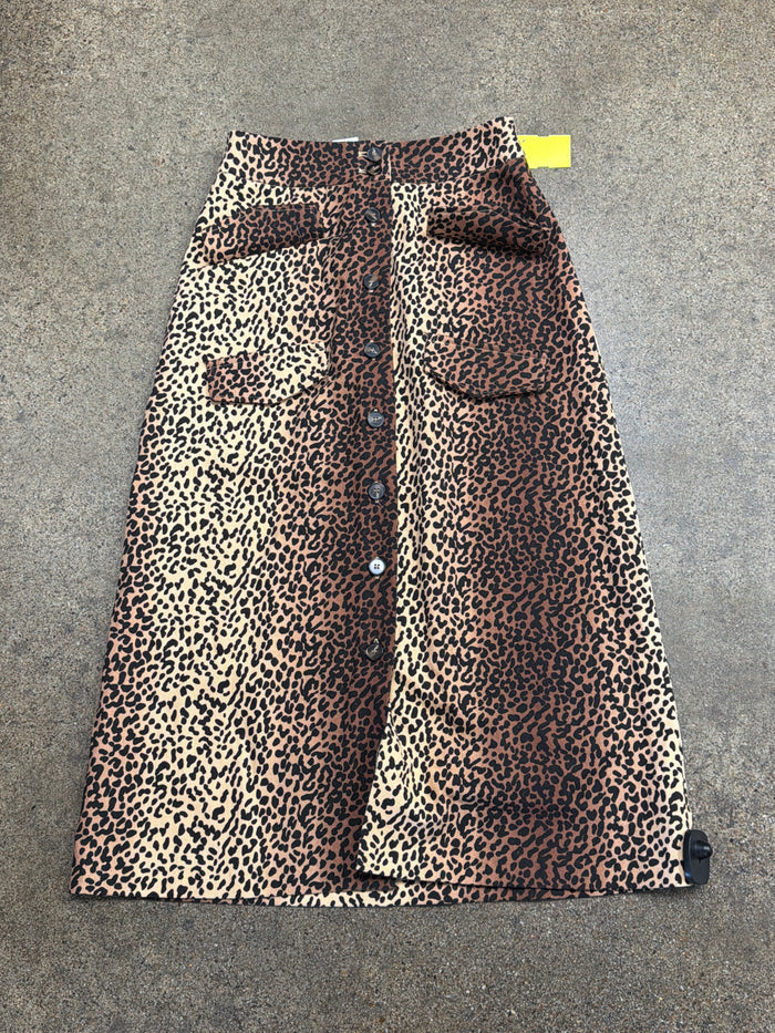 Skirt Maxi By Mare Mare In Animal Print, Size:Xs