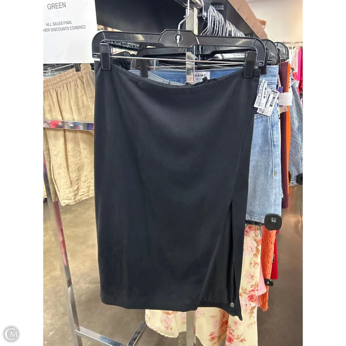 Skirt Midi By Olivaceous In Black, Size: M