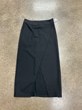 Skirt Midi By Zara In Black, Size:M